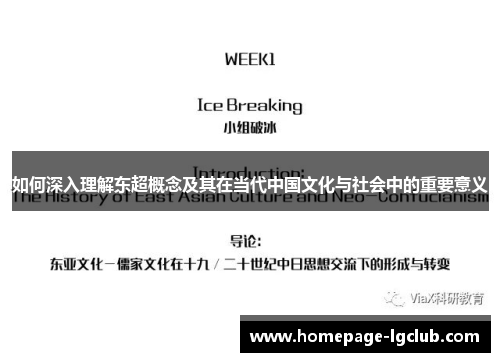 如何深入理解东超概念及其在当代中国文化与社会中的重要意义